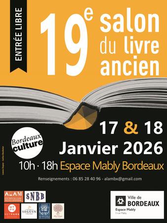 19e Salon Livre ancien Bordeaux Mably