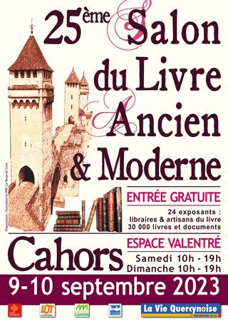 Le 25e salon du livre ancien et moderne de Cahors