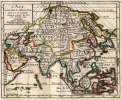 L’Asie, divisée selon ses differens Etats. Par le Sr. Robert Géographe ordinaire du Roi.. ROBERT DE VAUGONDY, Gilles (1688-1766): 