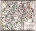 Gouvernemens generaux du Lyonnois et de l’Auvergne. Par le Sr. Robert Geog. ord. du Roy.. ROBERT DE VAUGONDY, Gilles (1688-1766): 