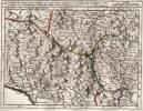 Carte de l’Etat de Gênes, où se trouvent les environs et la Vallée de Lavagna et les confins du Parmesan et de la Toscane.. ROBERT DE VAUGONDY, Gilles ...