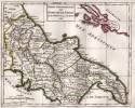 Partie Septentrionale du Royaume de Naples.. ROBERT DE VAUGONDY, Gilles (1688-1766): 