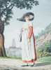 Paysanne fribourgeoise de la partie romande du Canton.. VOLMAR, Jean-Georges  (1769-1831):