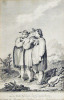 Les trois Grâces du Guguisberg (sic - Guggisberg), ou Costume des Paysannes du Baillage médiat de Schwarzenbourg en Suisse.126847. LOCHER, Dessiné par ...