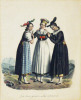 Les trois graces Lucernoises. (Costumes ).. 