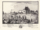 Vaulruz: Vauruz Château et Baillage du Canton de Fribourg Thalbach Schloss und Vogtey in dem Canton Freyburg.. Vaulruz. - HERRLIBERGER, David sc. ...