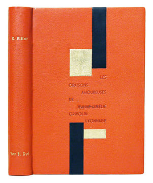 Les oraisons amoureuses de Jeanne-Aurélie Grivolin lyonnaise. Illustré de quinze pointes-sèches et d'ornements originaux de Yan B. Dyl.. DYL / PILLET, ...