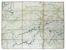 Second road map. - Zweyte Reisekarte der Schweiz. - Deuxième carte routière  de la Suisse. Gravée par J. Scheuermann. 1833. Augmentée et corrigée ...