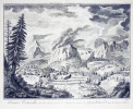 Histoire naturelle. Vue du Glacier ou de la Montagne Glacée de Grindelwald, dans le Canton de Berne. Minéralogie, 5me collection, Glaciers, Planche 1. ...