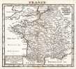 France. This new map is laid down according to the observations and actual surveys lately made by the Royal Academy of France.. MOLL, Herman: