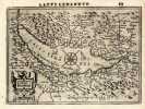 Lacus Lemannus. - Lac de Genève.. MERCATOR, Gerhard (1512-1594):