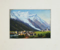 Album mit 25 Schweizer-Ansichten original handkoloriert.. CUVILLIER / DUBOIS e.a.: 