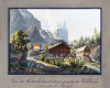 Vue du Wetterhorn et d’une partie du Wellhorn en descendant le Scheideck.. GRUNDMANN. - LAMY, J.P. (éditeur):