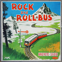 Rock and Roll Bus. - Jouet mécanique en métal breveté S.G.D.G.