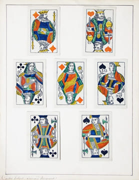 Cartes à jouer / Spielkarten. - Grande collection de plusieurs milliers de pièces surtout d’Europe, en couleur et en noir, avec env. 150 enveloppes de ...