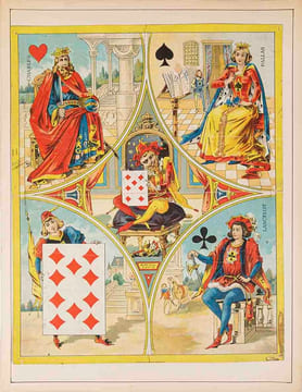 Cartes à jouer / Spielkarten. - Grande collection de plusieurs milliers de pièces surtout d’Europe, en couleur et en noir, avec env. 150 enveloppes de ...