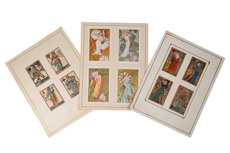 Cartes à jouer / Spielkarten. - Grande collection de plusieurs milliers de pièces surtout d’Europe, en couleur et en noir, avec env. 150 enveloppes de ...