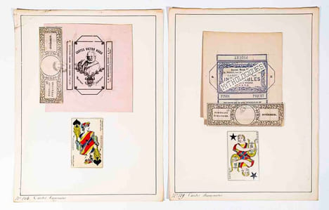 Cartes à jouer / Spielkarten. - Grande collection de plusieurs milliers de pièces surtout d’Europe, en couleur et en noir, avec env. 150 enveloppes de ...