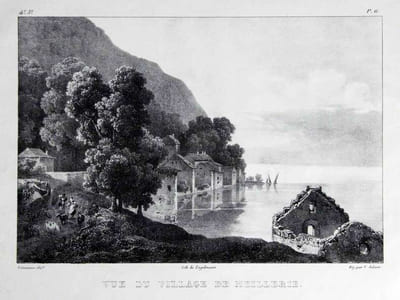 Vue du village de Meillerie.