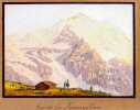 Vue de la Joungfrau sur la Wengen-Alp Canton de Berne.. Lamy J.-P.: 