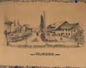 Vue du Village de VILLANGEAUX. . CAVIAL, A.: