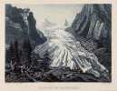 Glacier de Rosenlaui.. WINTERLIN del / L. Weber sc.:
