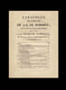 Catalogue de l’oeuvre de J.-J. de Boissieux, avec le prix de chaque pi&egrave;ce s&eacute;par&eacute;e, qui se vend chez Chaillou-Potrelle, Md. d’Estampes, &Eacute;diteur, rue ...