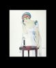 Jeune femme au téléphone.. KIRCHNER, Raphaël: