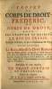 Projet Du Corps de Droit Frédéric; Ou Corps de Droit Pour Les Etats de Sa Majesté Le Roi de Prusse: Fondé sur la raison, & sur les constitution du ...