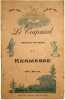 Le Crapaud. Organe officiel de la Kermesse. Société de Musique de Bulle Numéro unique. 14-15 août 1904. + IDEM Organe officiel des Fêtes populaires ...