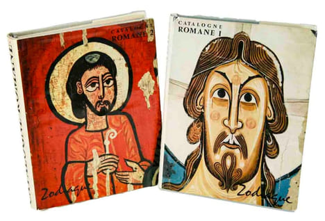 Catalogne Romane, vol. 1 & 2. ‘La nuit des temps, 12/ 13’.. LASARTE, Jean Ainaud: