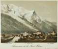Chamouni et le  Montblanc.. Cuvillier, Ad.:
