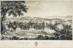 Artillerie Vaudoise au camp de Bière.. HUGUENIN-PANCHAUD dess.: