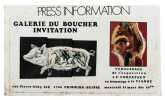 Le boucher Corpaato und Co. 1984 - */*6. 10 Jahre Malerei - 10 ans de peinture. + PRESS Information Galerie du Boucher Invitation (contient 1 CV + 7 ...