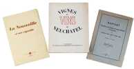 1) La Neuveville et son vignoble. Esquisse historique qui va du temps o&ugrave; l’on s’&eacute;clairait &agrave; la chandelle jusqu’&agrave; nos jours. 2) Rapport sur l’activit&eacute; ...