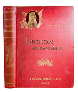 Légion étrangère. Ouvrage illustré de 100 gravures d'après les dessins de Barthère, Bombled, Pierre Comba, François Courboin, Crès, Léopold Desbrosses, Henri Doldier, Draner, De Haenen, Keller, Landelle, Lefebvre, Loëvy, De Myrbach, Orange, Perboyre, Raffet, Scott et Titeux.