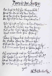 Pflug und Saitenspiel. Das Liederbuch. Mit dem Porträt des Verfassers und dem Bild des Dichterhauses. 