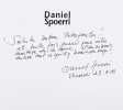 Daniel Spoerri. La catena genetica del mercato delle pulci. Una retrospettiva.. SPOERRI.- GUICCIARDI, F. / BAR, T.: