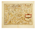 Sabaudia ducatus La Savoié - Carte géographique de la Savoye en colorit d’époque.. HONDIUS, Judocus: