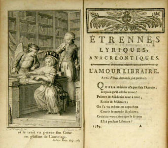 Etrennes lyriques anacréontiques pour l'année 1789 presentées à Madame. (Texte e.a. de Boufflers, Florian, Vosgien).