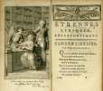 Etrennes lyriques anacréontiques pour l'année 1789 presentées à Madame. (Texte e.a. de Boufflers, Florian, Vosgien).. CHOLET DE JETPHORT: