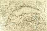 Guide du voyageur à  Genève, autour du lac et au bassin du Rhône supérieur. Nouvelle édition avec une carte du Lac.. MANGET, J.-L. (Jacques Louis):