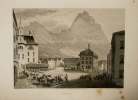 La Suisse primitive sol classique de la tradition de Tell. Ouvrage illustré par des citations du poëme de Schiller et par soixante-quatre gravures sur ...