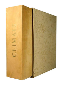 Climats. Lithographies en couleurs de Touchagues. Un des 18 ex. sur Vélin d’Arches avec une AQUARELLE et une suite en noir.. MAUROIS, André: