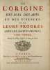 De l'origine des Lois, des Arts, et des Sciences; et de leurs Progrès chez les anciens Peuples. En 3 volumes.   . GOGUET, Antoine-Yves et FUGÈRE, ...