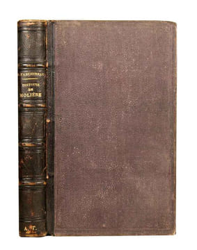 Histoire de la vie et des ouvrages de Molière. Troisième édition, revue et augmentée.. TASCHEREAU: