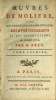 Oeuvres de Molière, avec des remarques grammaticales; des avertissements et des observations sur chaque pièce par M. Bret. Incomplet, 6 volumes sur 8 ...