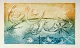 La nuit. Lithographie en couleur / Original Farb-Litho.. DUNDAKOVA, Maria (Sofia 1936- ):