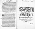 Ware abcontrasehtzung der Löblichen und alten Statt Solothurn/ gelegen in der Eydtgnosschafft an der Aar.. MÜNSTER, Sebastian:
