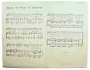 GAMBACH - Fribourg. Marche et Cantique de l’Ecole de Commerce pour jeunes filles. . BAPTISTE, Sr. J. (Texte) / BOVET, J. (Musique):